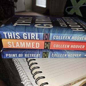 Colleen Hoover Book Set - Blue, Orange, Black